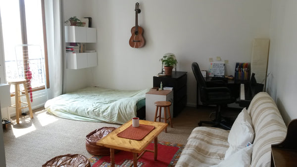 Nice, clean and bright apartment in the lovely Belleville's neighborhood, close  Paris, France Beautiful studio 30m² Belleville ! Entire rental unit vacation rental 7203551