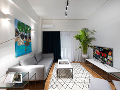 Modern fully equipped three bedroom apartment with all amenities. Five minutes w Athina, Greece Elegant apartment in the center of Athens. Entire rental unit vacation rental 48212501