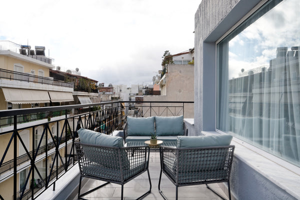 This spacious 2-bedroom Cerberus apartment in Hercules Residence offers the best Athens, Greece Modern Penthouse w/Terrace & Gym next to Gazi Area Entire rental unit vacation rental 30304531