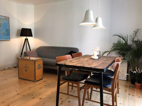 - - Rooms - -<br /><br />Main Floor:<br /><br />Kitchen + living room: dining ta Copenhagen, Denmark Vesterbro - 1 Bedroom - 2 People (1371-1) Entire serviced apartment vacation rental 34085126