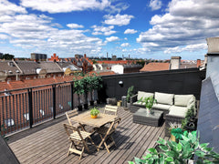 Enjoy our private rooftop terrace and modern, but cozy flat!<br />If you want to Copenhagen, Denmark Central Penthouse Flat w. Private Rooftop Terrace Entire loft vacation rental 50405501