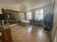 Privat bedroom in a big shared apartment / with our dog Connie 🐶<br /><br />!! 🏳 Copenhagen, Denmark 2 person bedroom in the heart of Nørrebro Private room in rental unit vacation rental 51293141