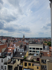 Appartement au 7ème étage avec vue sur la ville, 4 couchages (lit double + canap Ixelles, Belgium Entre Gare du midi et Louise  Appart avec vue Entire rental unit vacation rental 625175210906039640
