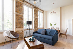 Dify Lumière is an apartment with lots of qualities thanks to the exposed stones Lyon, France Dify Lumiere - Masséna Entire rental unit vacation rental 28632107