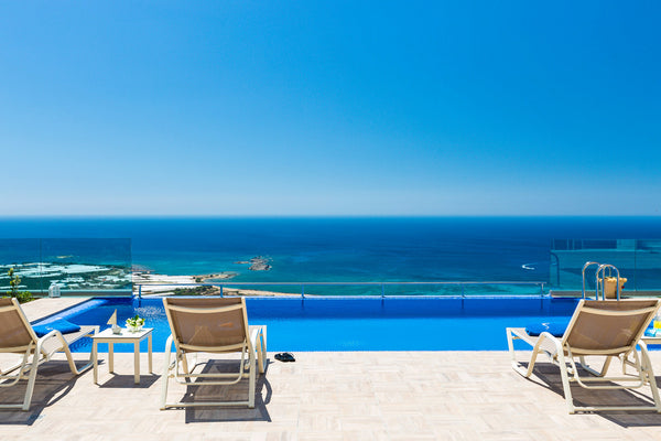 Levanda Villa is a lovely 3-bedroom Villa with a private pool and very beautiful Chania, Greece Levanda Villa, 3 BD, 3 BA, private pool, sea view! Entire villa vacation rental 26735074