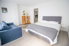 This Fully furnish brand-new Studio located in the center of Brussels. This mode  Self Check-In studio & Netflix & 10min→grand place / Full Kitchen Entire rental unit vacation rental 45088287