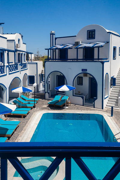 Family Maisonette is a split level studio consisting 2 single beds as you enter  Perissa, Greece Roula  Villa Family Maisonette Room in aparthotel vacation rental 39478664