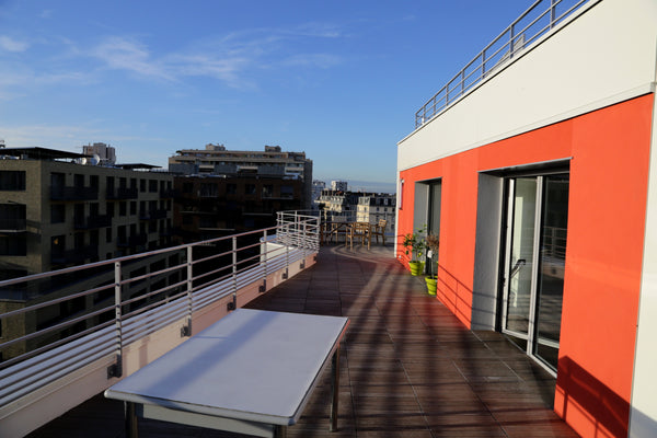 Près du Canal de l'Ourcq, dans immeuble neuf : Duplex de 121 m2 au 6ème et derni Paris, France Duplex terrasse Paris 19ème Entire rental unit vacation rental 9524652