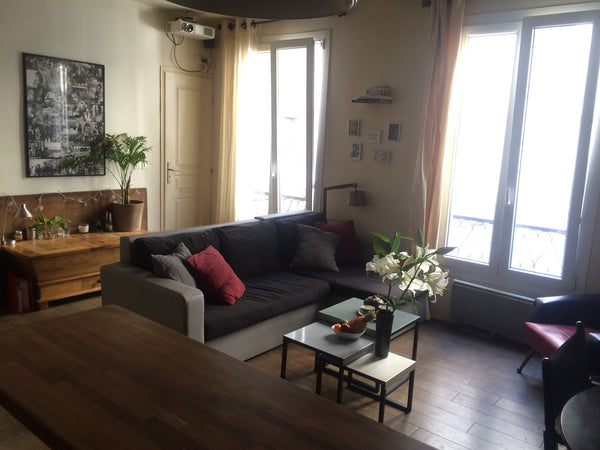 Beautiful appartment 41m² with 1 large room of 25m2 and 1 bedroom (4pers). Fully Paris, France Charming and central apartment 41m² Entire rental unit vacation rental 7298150