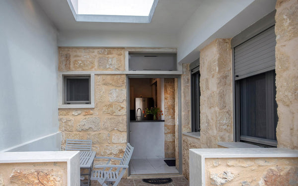 The recently renovated ground floor apartment is located near the center of Hera Heraklion, Greece Central Apartement Heraklion Entire home vacation rental 46810946