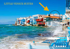 Perfectly located at the heart of traditional old town of Mykonos -  the Little  Athens, Greece Myconian Little Venice Elite Suite Cycladic home vacation rental 40747038