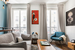 Open windows in the morning and gaze past the iron railing of a Juliet balcony t Paris, France Champs Elysee Georges V Two Bathrooms Two Toilets Entire rental unit vacation rental 18609786