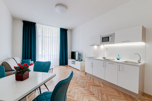 Comfortable and spacious apartment with big windows and a lot of natural light.  Prague, Czechia G'OLD ART Superior Apartment Entire rental unit vacation rental 34142736