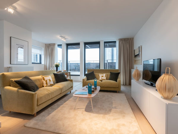 This beautiful three-bedroom apartment is full of light. The balcony and the man Brussels, Belgium Sweet Inn | Spacious 3BR Apt. with balcony Entire rental unit vacation rental 25993281