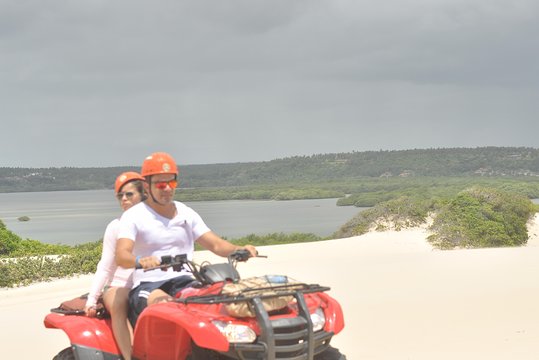 Quad Bike Tour In Barra Do Cunhaú  Private Tours and Travel Guide America Fortaleza CITY Natal Destination Tour