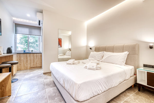 Elegance and simplicity are expressed in this fully renovated in a minimalistic  Athens, Attica, Greece Modern Living in the Heart of the City 7 Entire condo vacation rental 631045923653864686