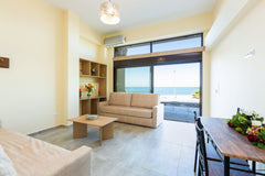 ONE apartment is a modern and spacious ground floor apartment, just 20 m from th Rethimnon, Greece ONE - Beachfront Apartment Entire rental unit vacation rental 546820216571903298