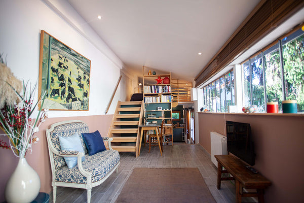In a quiet and green residential neighborhood called Montchat, our B&B is the pe  Garden cabin double bed with a garden view Entire chalet vacation rental 54076326