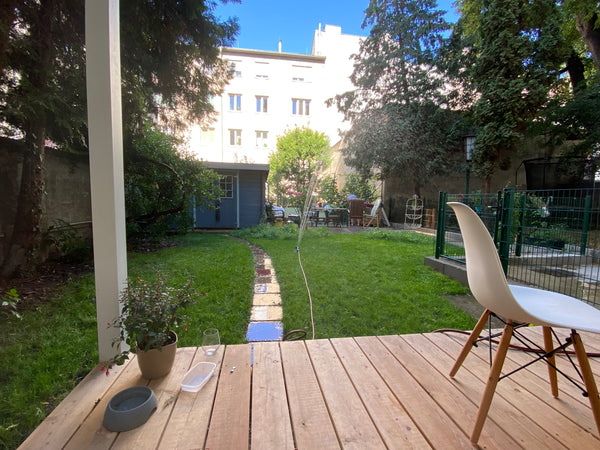 Sommer in Wien: Wunderschöne, neue, voll möblierte 3-Zimmer Altbau-Wohnung (73m^ Vienna, Austria Gartenwohnung mit Sauna in Top-Lage Entire condo vacation rental 54332305