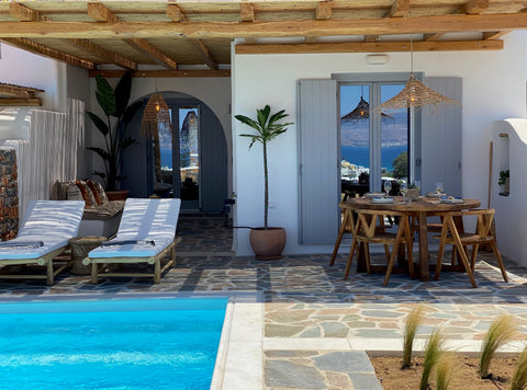 Beachhouse Omega Naxos is your dream vacation home.<br /><br />Stunning sea view Beachhouse Omega | luxury house sea view & pool Cycladic home vacation rental 658638400522853901
