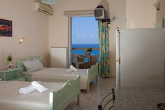 <b>License number</b><br />1041Κ132Κ3080800 Rethimnon, Greece Room 304 with 2 beds and beautiful sea view Entire condo vacation rental 42749808