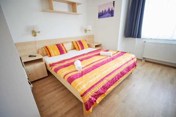 Accommodation is situated in a residential area of Prague.  Studio has big doubl  Studio for two persons with double bed Entire serviced apartment vacation rental 40221281
