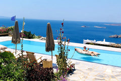 Our charming Cycladic Villa is situated on the crown of the elevated and exclusi Athens, Greece 180° AegeanBlue Majestic View For 4 Guests Entire villa vacation rental 6212468