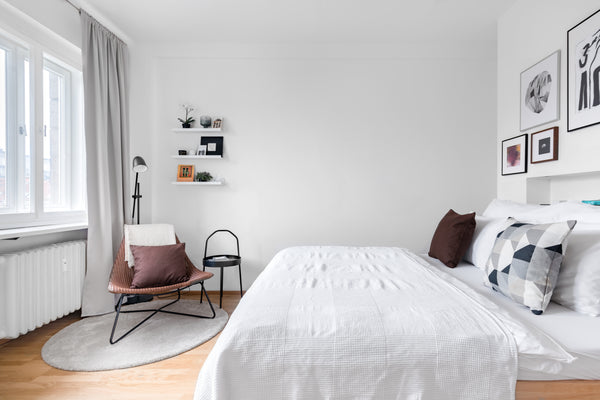 Prep breakfast in an L-shaped kitchen with light wood cabinets and countertops a Prague, Czechia Elegant Living in the Old Town Entire rental unit vacation rental 32280447