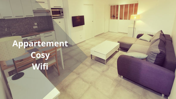 T2 refait à neuf spacieux et lumineux pouvant accueillir 4 personnes.<br />Il es Luzinay, France T2 spacieux et lumineux lyon Entire rental unit vacation rental 52298187