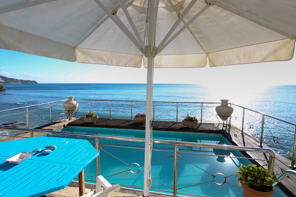 The SPOT I is situated on the beach (partly, rocky and sandy) provides a shared  Greece The SPOT on the Beach 14 (I) Entire rental unit vacation rental 26822078