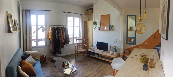 Cozy, design and really bright flat of 23m², perfect for a couple. The apartment Paris, France Charming and cozy flat in Montmartre Entire rental unit vacation rental 20565561