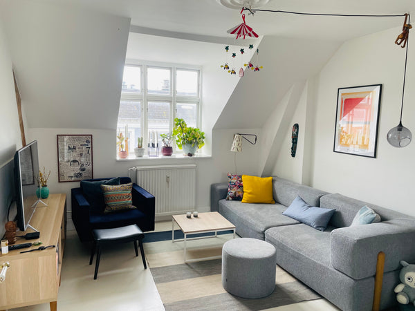 The apartment is 73 sqaure meters and located in the area Vesterbro in Copenhage Copenhagen, Denmark Perfect flat with balcony close to the city center Entire condo vacation rental 14485157