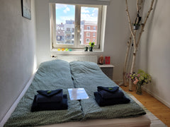 Cozy room with access to a relatively big, shared bathroom and diningkitchen wit Copenhagen, Denmark Cozy and quiet room with very good location Private room in condo vacation rental 15250726
