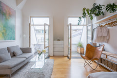 A beautiful modern studio apartment in a newly renovated house in the hip Karlín Prague, Czechia Stylish bright flat w/ balconies ●HIP district Entire rental unit vacation rental 24772706