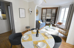 Light and design for this beautiful 1 bedroom apartment of 48 sqm. 1st floor no  Paris, France Ayers Rock, 1BR/1BA, 4 people Entire rental unit vacation rental 14865203
