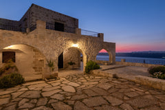 VillaThea-private swimming pool-is a beautiful stone villa situated high on the  Chania, Greece Villa Thea with private pool  3 bedrooms villa Entire villa vacation rental 6776446