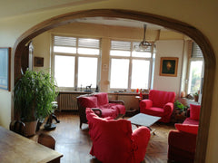 Appartement des années 30, ambiance rétro, intérieur stylé, proximité ULB et boi Brussels, Belgium Grand appartement 90m2 très lumineux et chaleureux Entire rental unit vacation rental 21483571