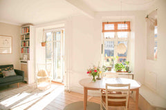 A lovely and light apartment placed in the vivid and charming neighbourhood of N Copenhagen, Denmark Bright 90 m2 apt with balcony at unique location Entire rental unit vacation rental 20371877