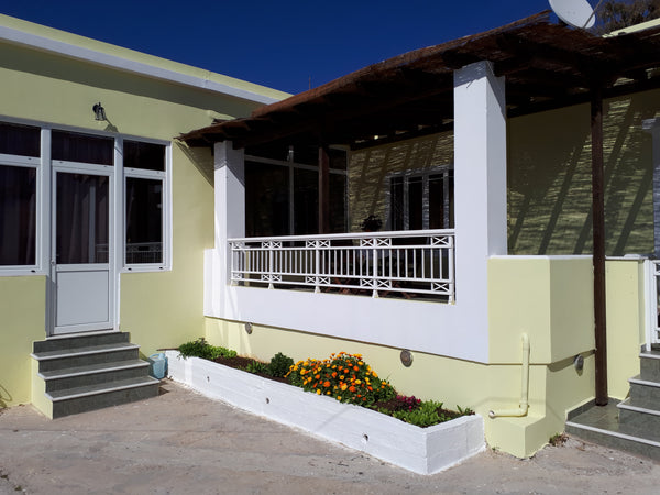 Detached house with three bedrooms, one bathroom, fully equipped kitchen, dishwa Greece Holiday House Syros  133 Cycladic home vacation rental 18205691