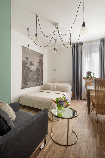 Suitable for 1-2 people. 18 m2, fully equiped Studio on the ground Floor with vi Prague, Czechia Studio Robinson Entire rental unit vacation rental 34994525