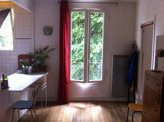 Two rooms apt (33m2), quiet area, overlooking an inner courtyard among trees. Cl Paris, France Beautiful 2 room apt. calm & bright Entire rental unit vacation rental 3287576