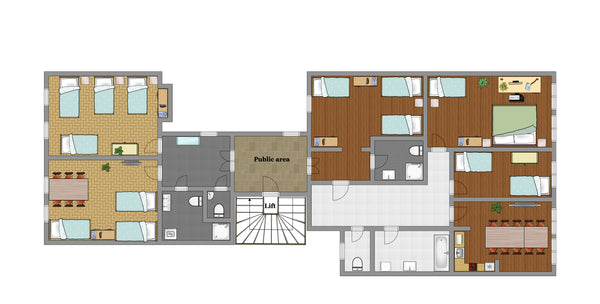 The Fashion A 5-Bedrooms, 4-Bathrooms is situated in the Old Town district of Pr Prague, Czechia Fashion A 5-Bedrooms, 4-Bathrooms (Old Town) Entire rental unit vacation rental 2415458