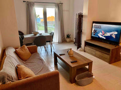 Estia is a ground-floor 60sq luxury apartment with 2 bedrooms, kitchen, living a Greece Estia-Ground floor apart. on the beach of Lachania Entire rental unit vacation rental 39211062