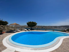 The house consist of 2 separate bedrooms and 2 bathrooms one room with a double   Family 2 bedroom home with shared swimming pool Cycladic home vacation rental 589420807907496917