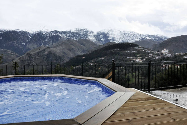 Villa Lakki is a unique villa built in nature's lap of the Lakki village, offeri  Stylish house with round pool jacuzzi -Villa Lakki Entire villa vacation rental 16458354