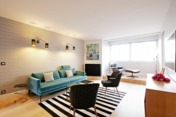 This beautiful architect apartment of 54 square meters is located in Montparnass Paris, France Luxury architect apartment Montparnasse area Entire rental unit vacation rental 4282781