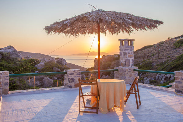 The house is located in Lefkes, a small village near ancient Minoa and 10' drive  Remote & romantic cottage in Amorgos island Entire home vacation rental 17857991