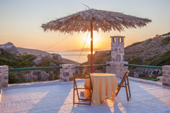 The house is located in Lefkes, a small village near ancient Minoa and 10' drive  Remote & romantic cottage in Amorgos island Entire home vacation rental 17857991