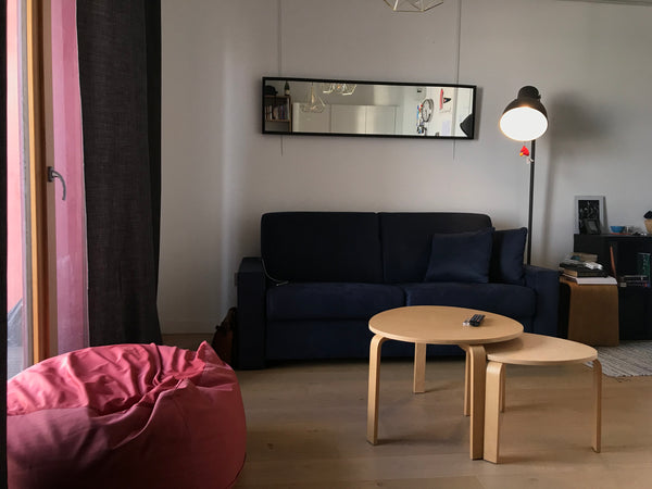 Modern Parisian space of 26m2 on the 8th floor with a 10m2 terrasse. 5 min from  Paris, France Modern apartment for 2 with big terrasse ! Entire rental unit vacation rental 19284064
