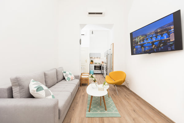 Beautiful apartment for 2-4 guests, kitchen and bathroom with toilet is situated Prague, Czechia Apartment neat to Wencelas square with NETFLIX Entire home vacation rental 17724611